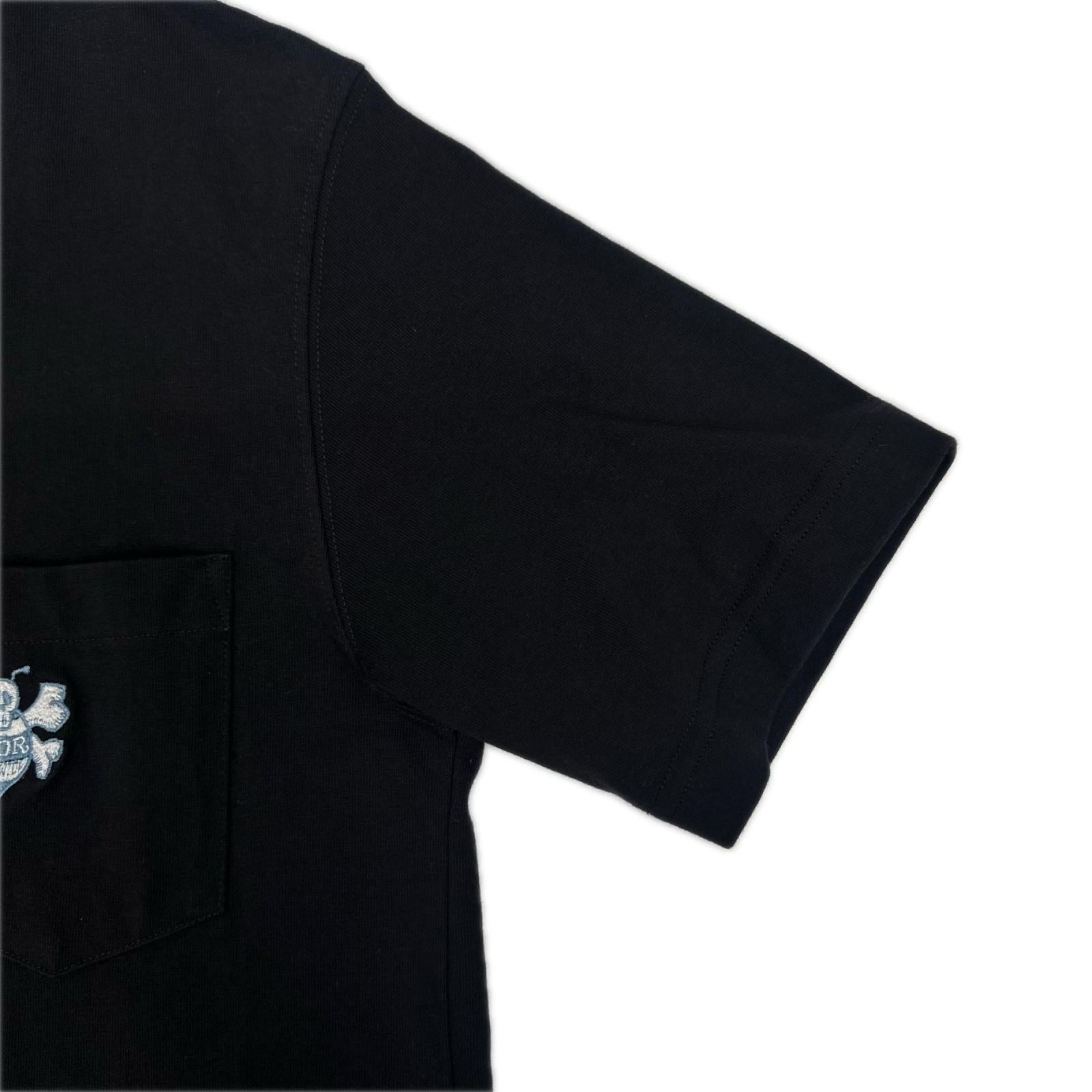 20AW BEE刺繍 ×Shawn Stussy Tシャツ 黒 (XS)