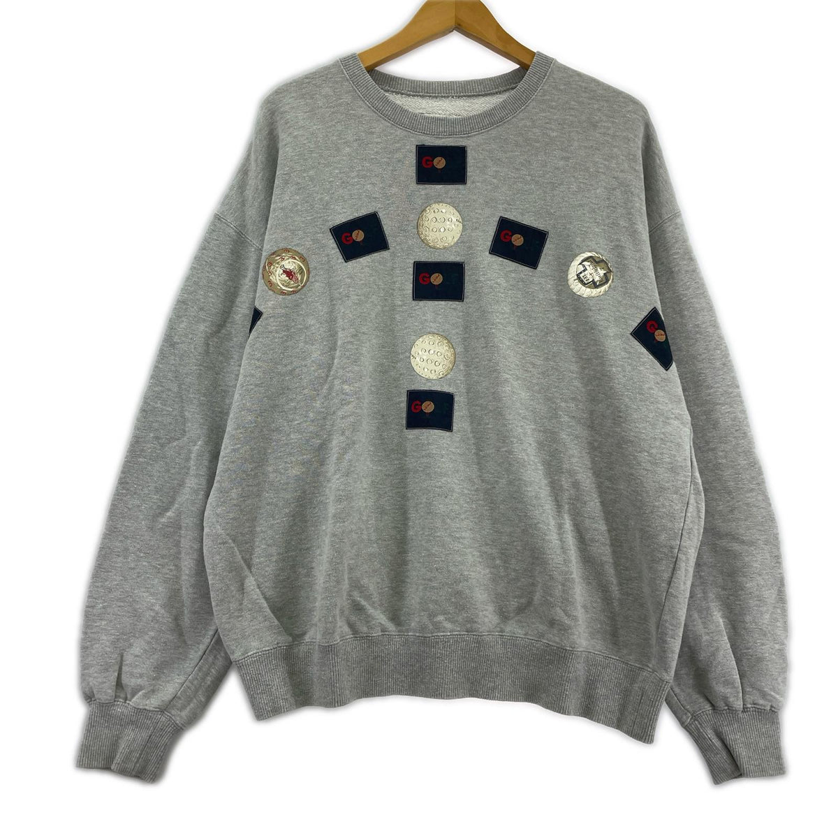 スウェット Karl helmut ｽｳｪｯﾄ ｸﾞﾚｰ M グレー