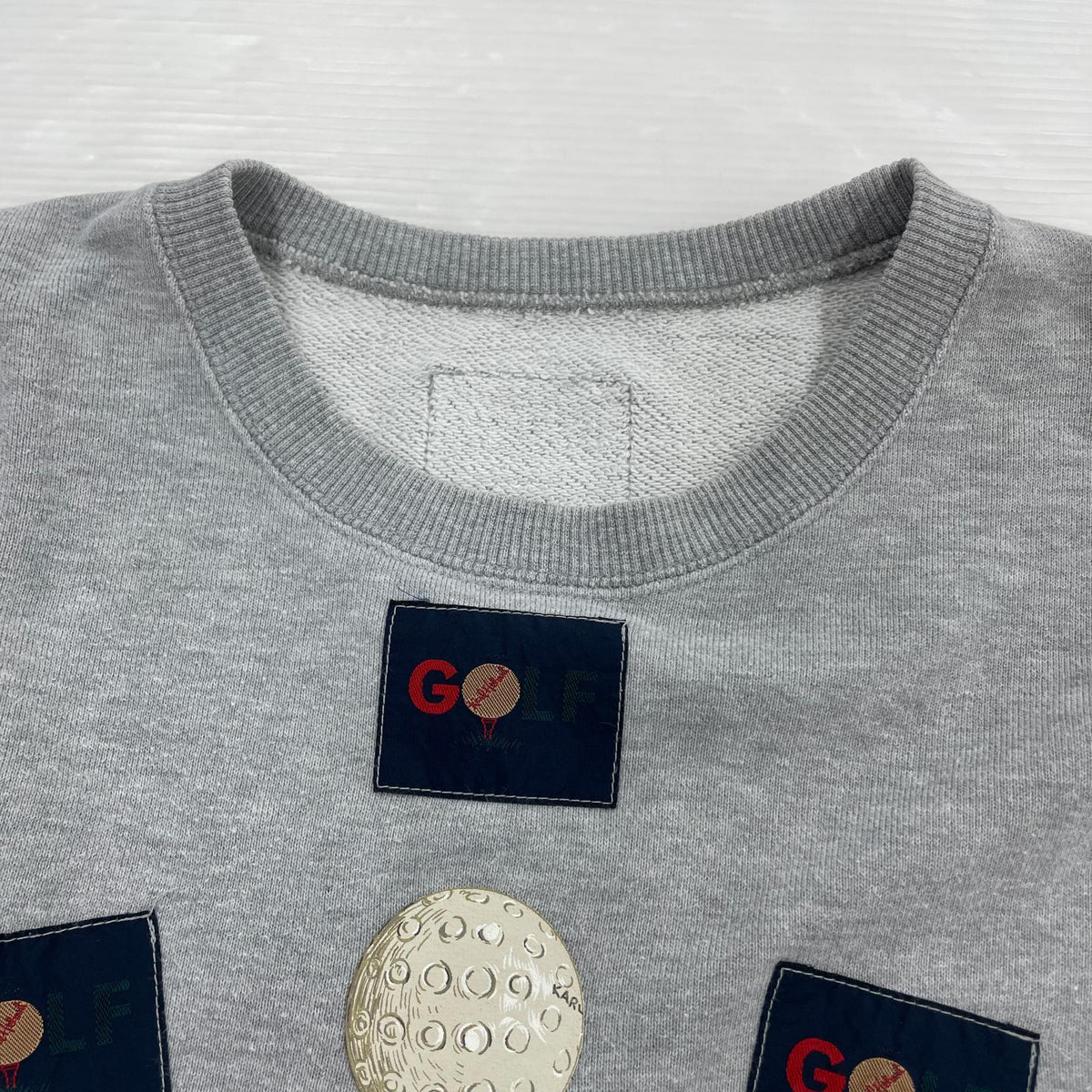 スウェット Karl helmut ｽｳｪｯﾄ ｸﾞﾚｰ M グレー
