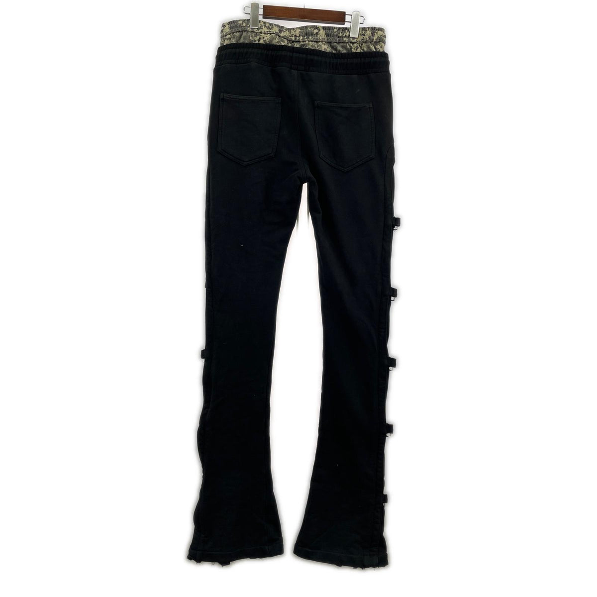 パンツ GUAPI プレミアムスウェットフレアパンツ 34 黒 34 ブラック