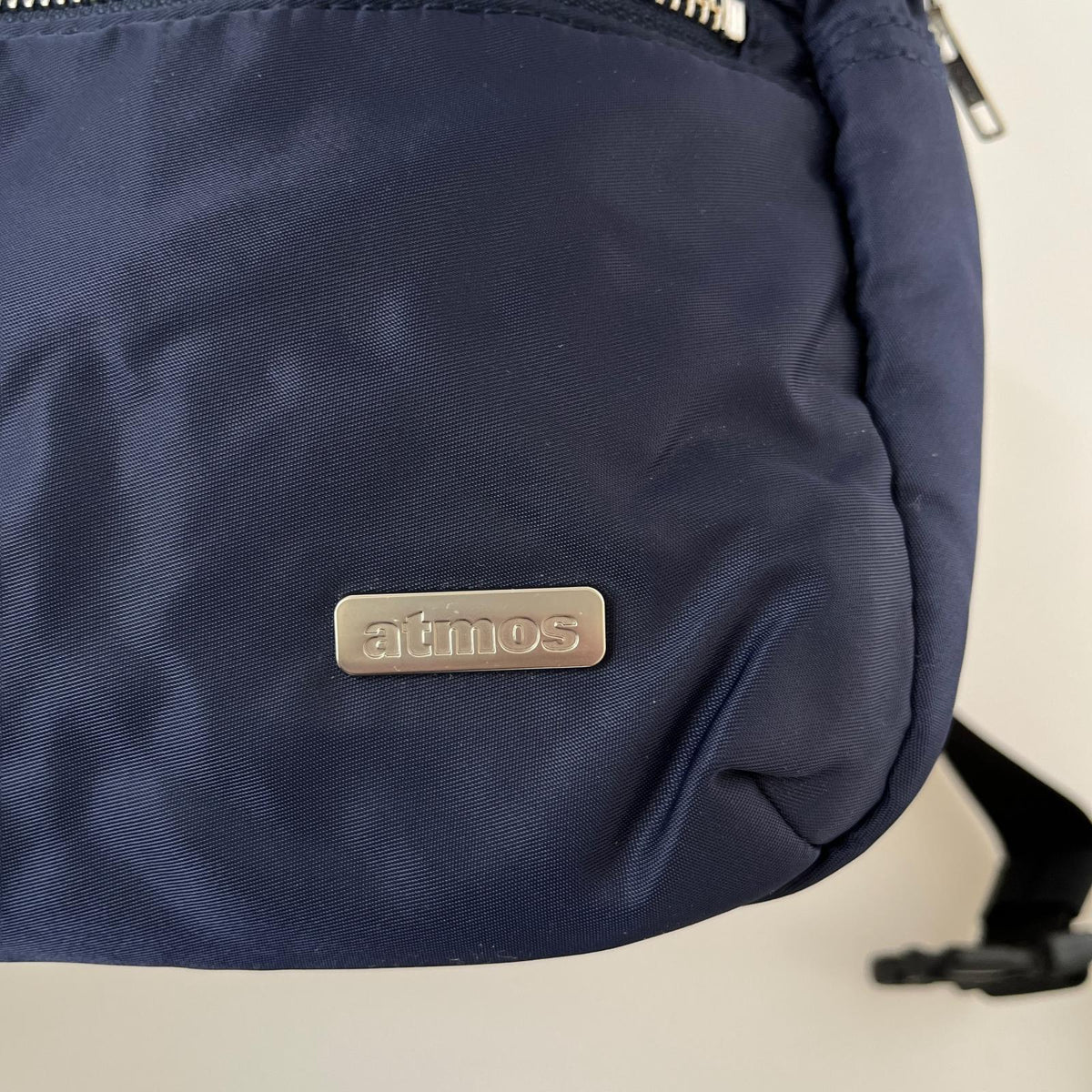ショルダーバッグ atmos/Nylon Twill Waist Bag BLACK ネイビー
