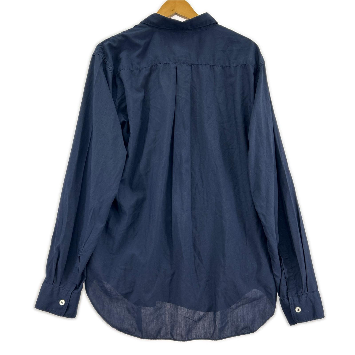 長袖シャツ HOMME DEUX LSシャツ ネイビー M ネイビー