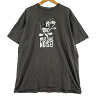半袖Ｔシャツ ミッキー/MAKE SOME NOISE!/グレー/XL ブラウン