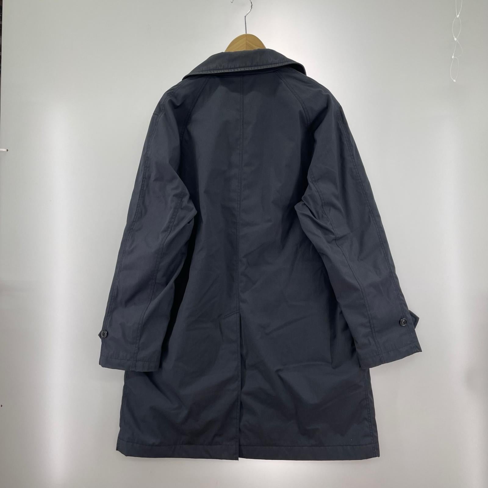 ジャケット NY2164N　ステンカラーコート（L) L ネイビー