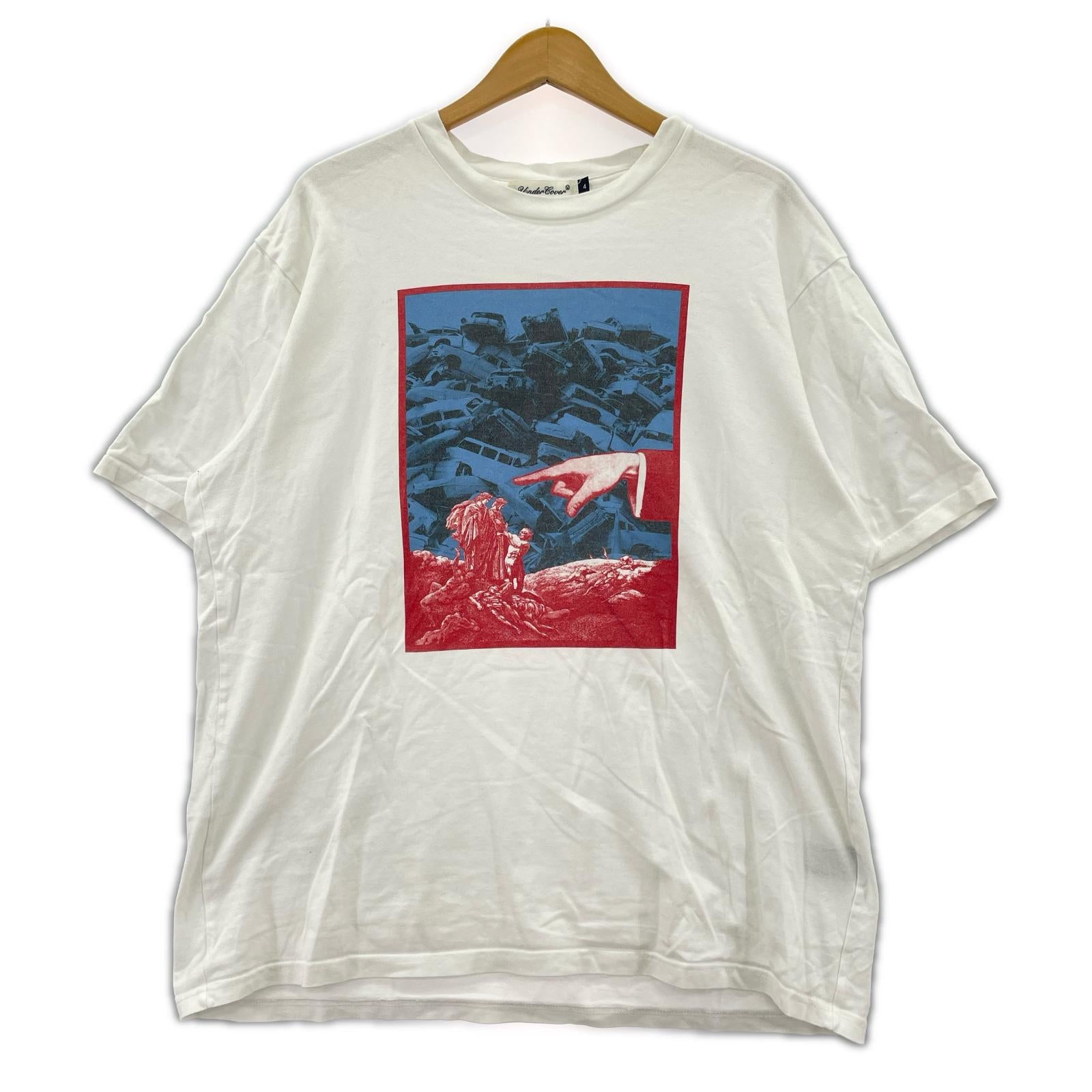 半袖Ｔシャツ UNDERCOVER 21ss グラフィックプリントTee 4 ホワイト 4 ホワイト