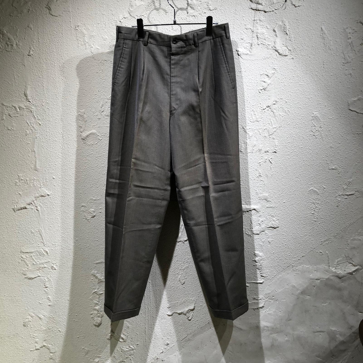 パンツ HOMME DEUX 90s 裾ダブル2タックスラックス