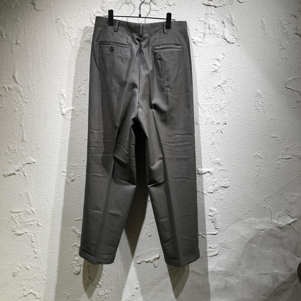 パンツ HOMME DEUX 90s 裾ダブル2タックスラックス