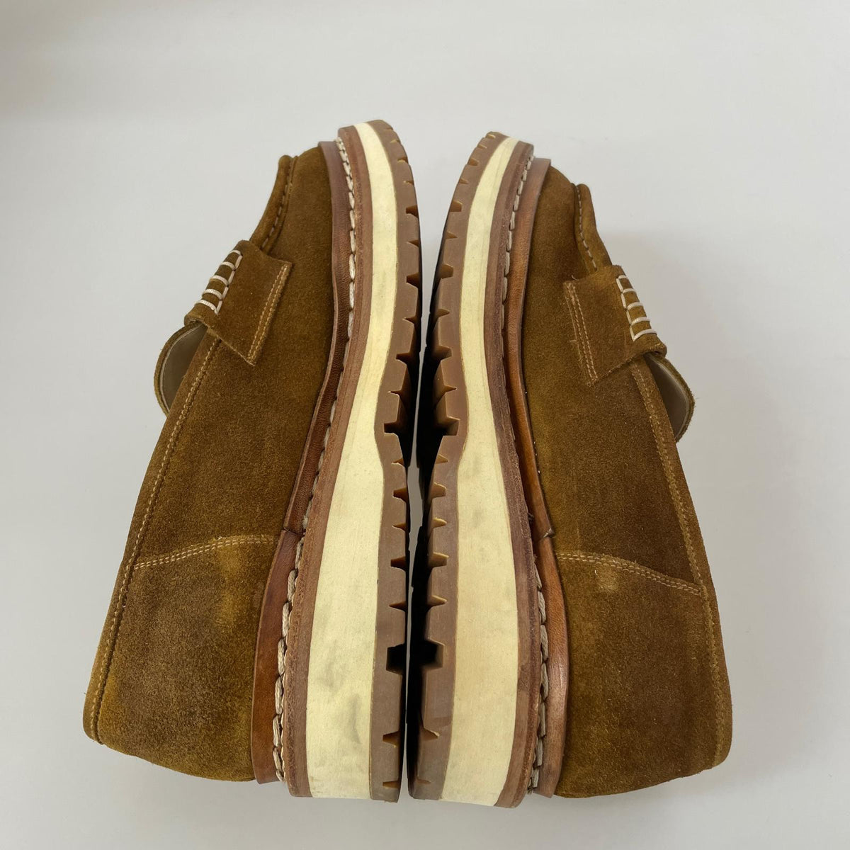 シューズ nonnative スウェードローファー ブラウン ブラウン