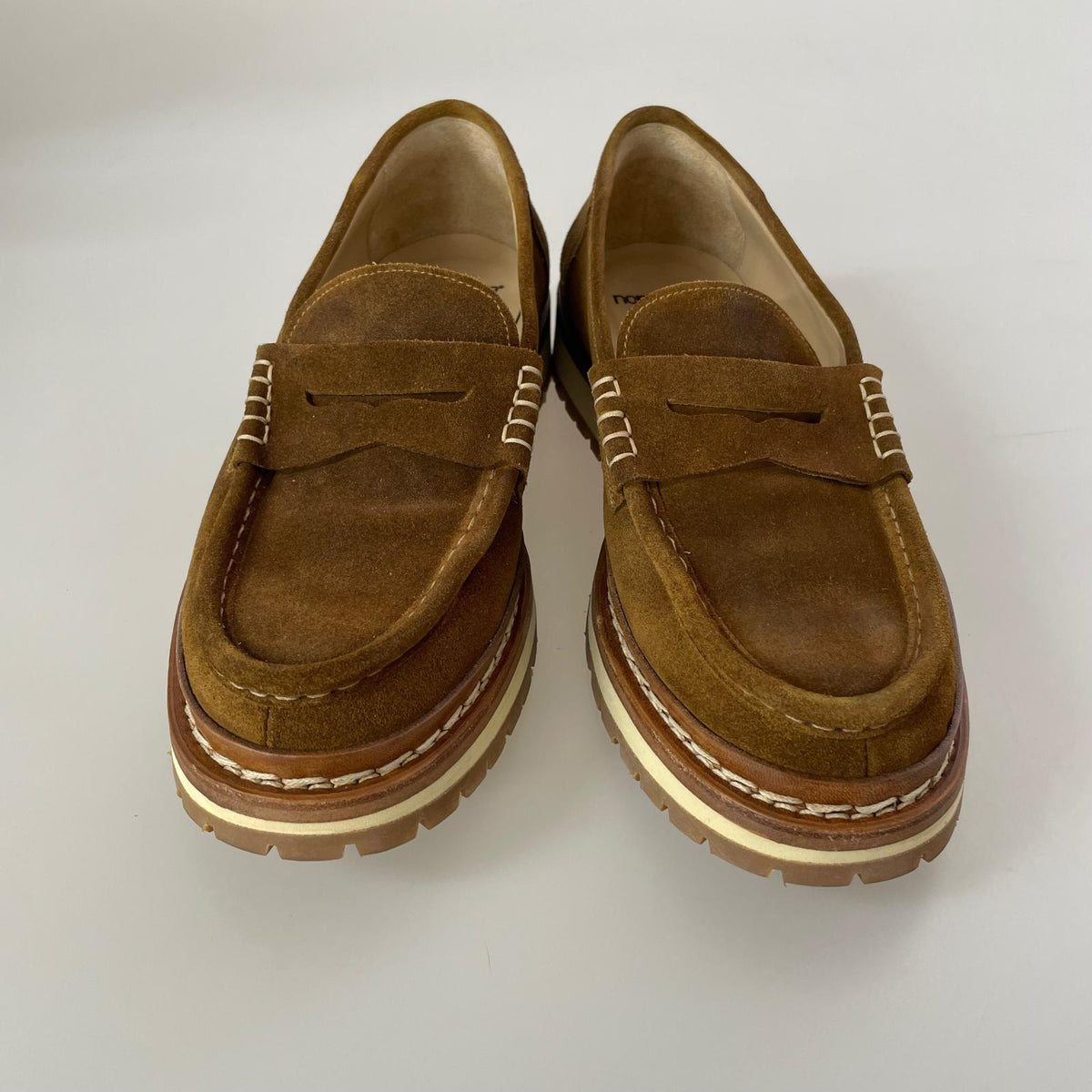 シューズ nonnative スウェードローファー ブラウン ブラウン