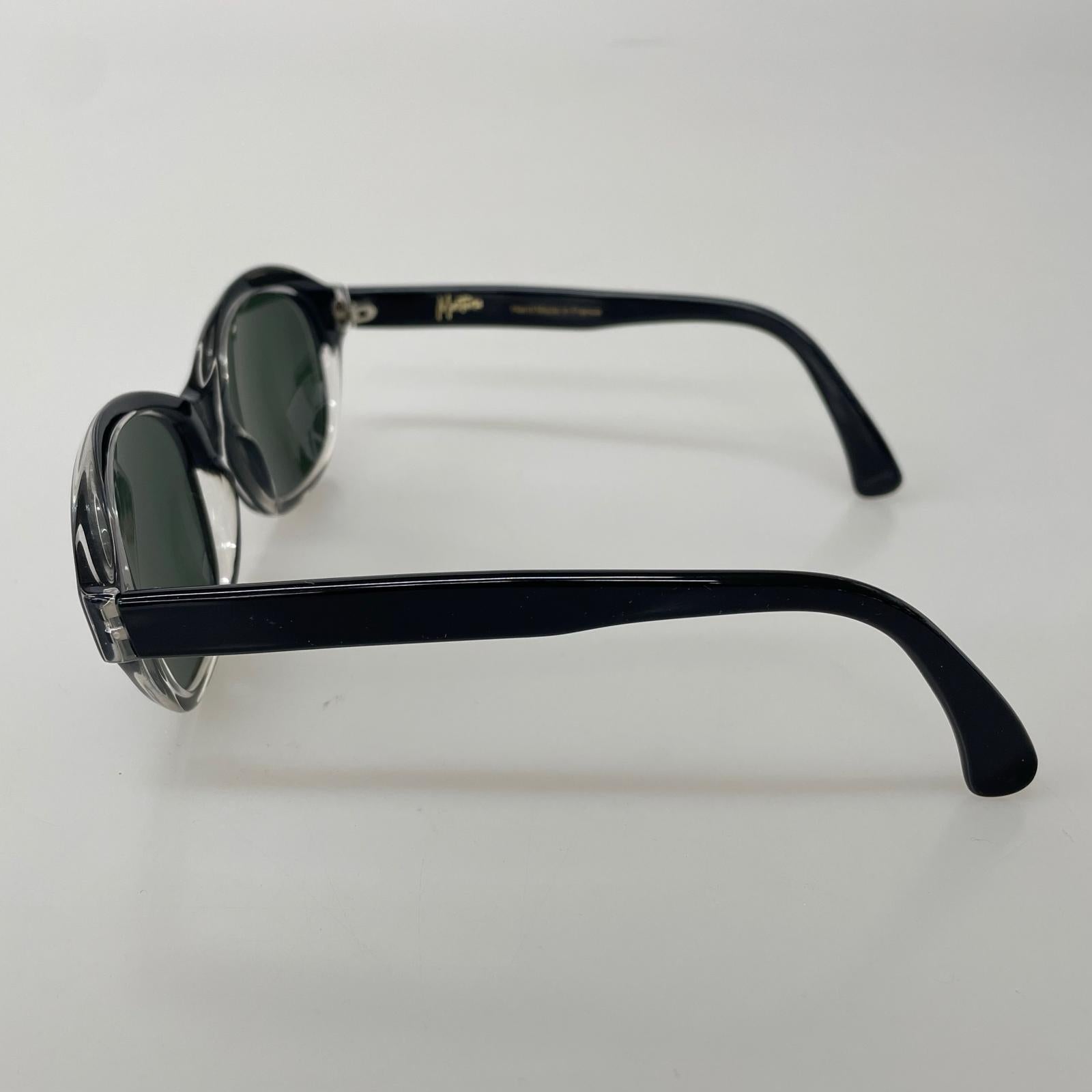 その他アクセサリー Claude Montana 度入り M612 2トーン サングラス ブラック