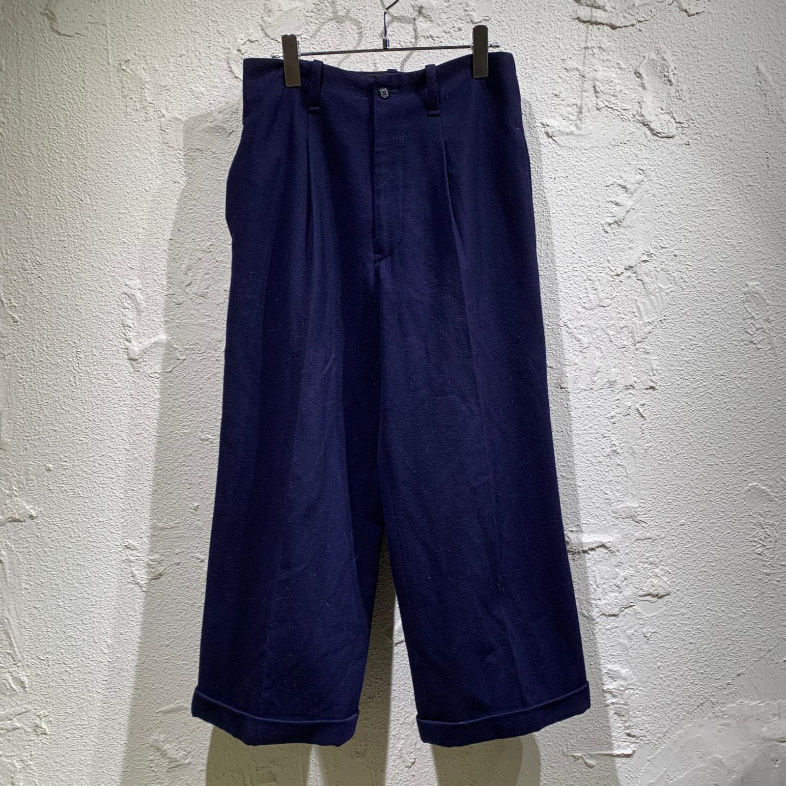 パンツ 02AW タックウールパンツ