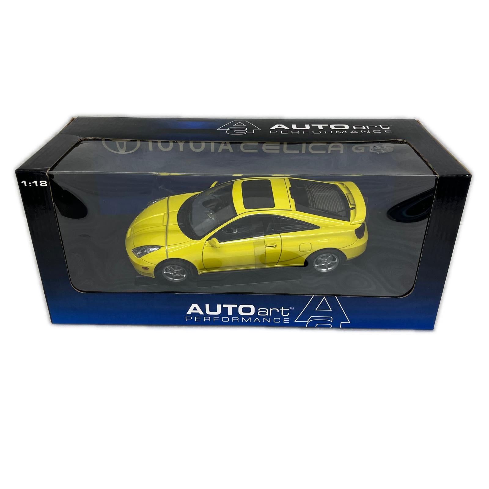 AUTOart トヨタ セリカ GT-S 黄 スケールカー