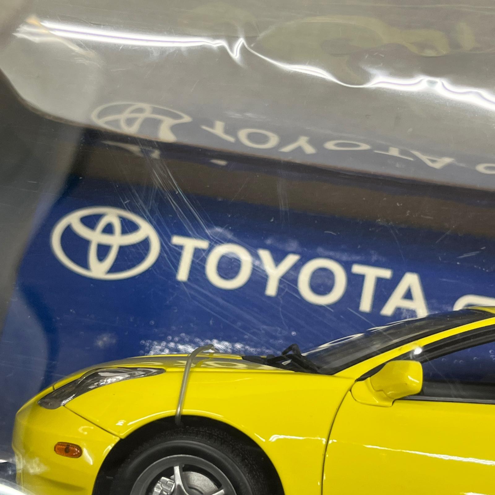 AUTOart トヨタ セリカ GT-S 黄 スケールカー