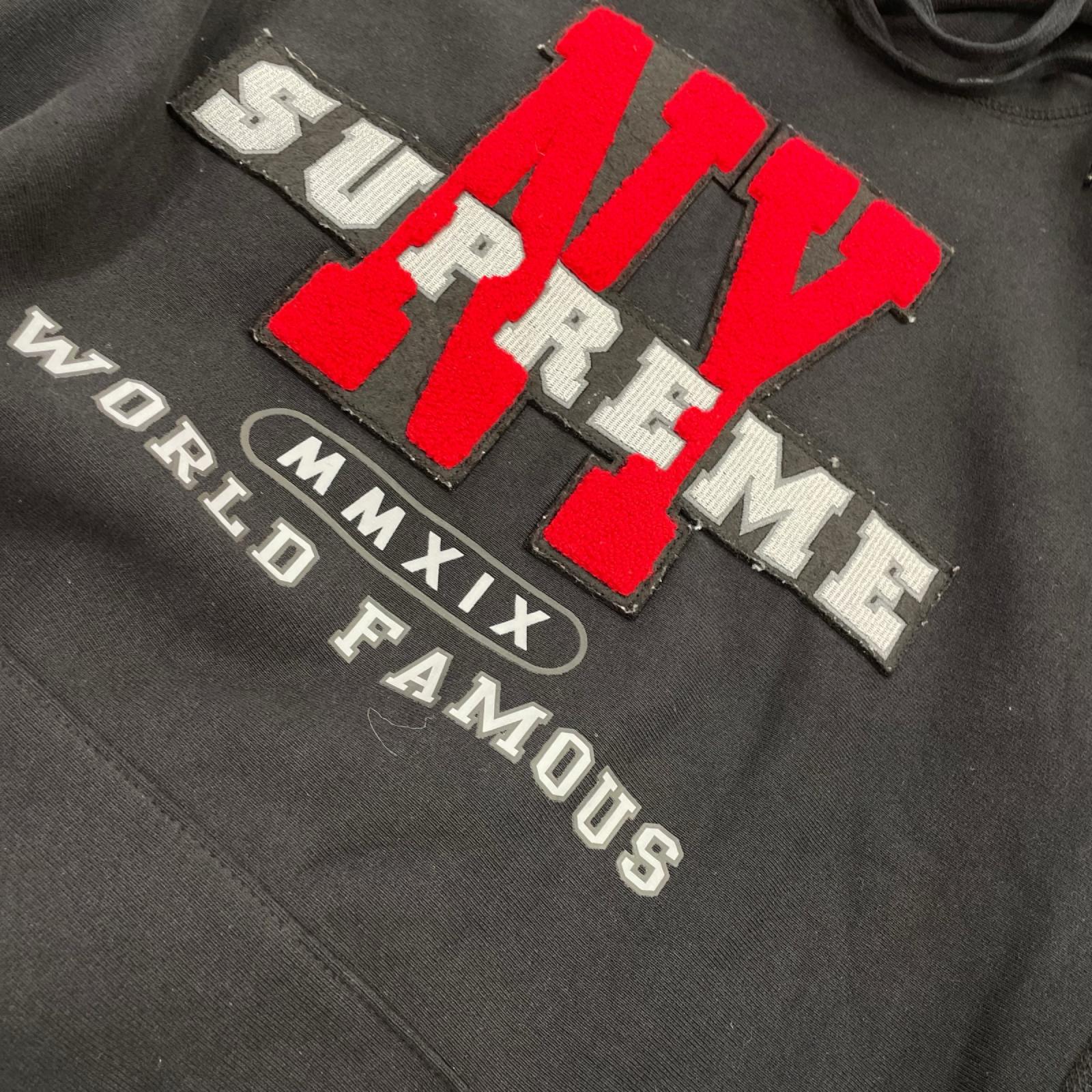 パーカー 19AW NY HOODED SWEATSHIRT BLK L L ブラック