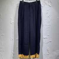 パンツ HOMME PLUS 93AW 脱色期 レーヨン2タックスラックス