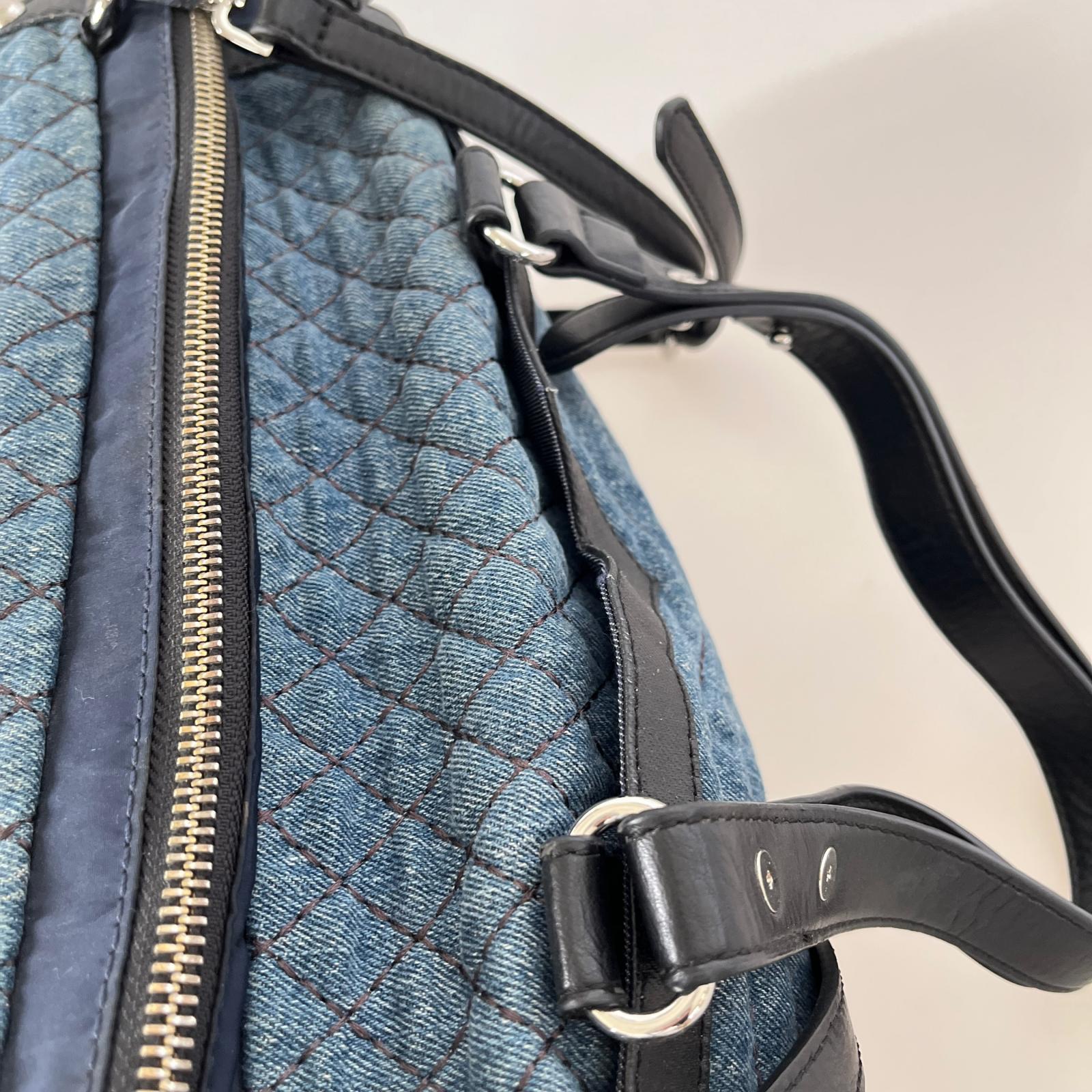 ショルダーバッグ デニム　2WAY ブルー
