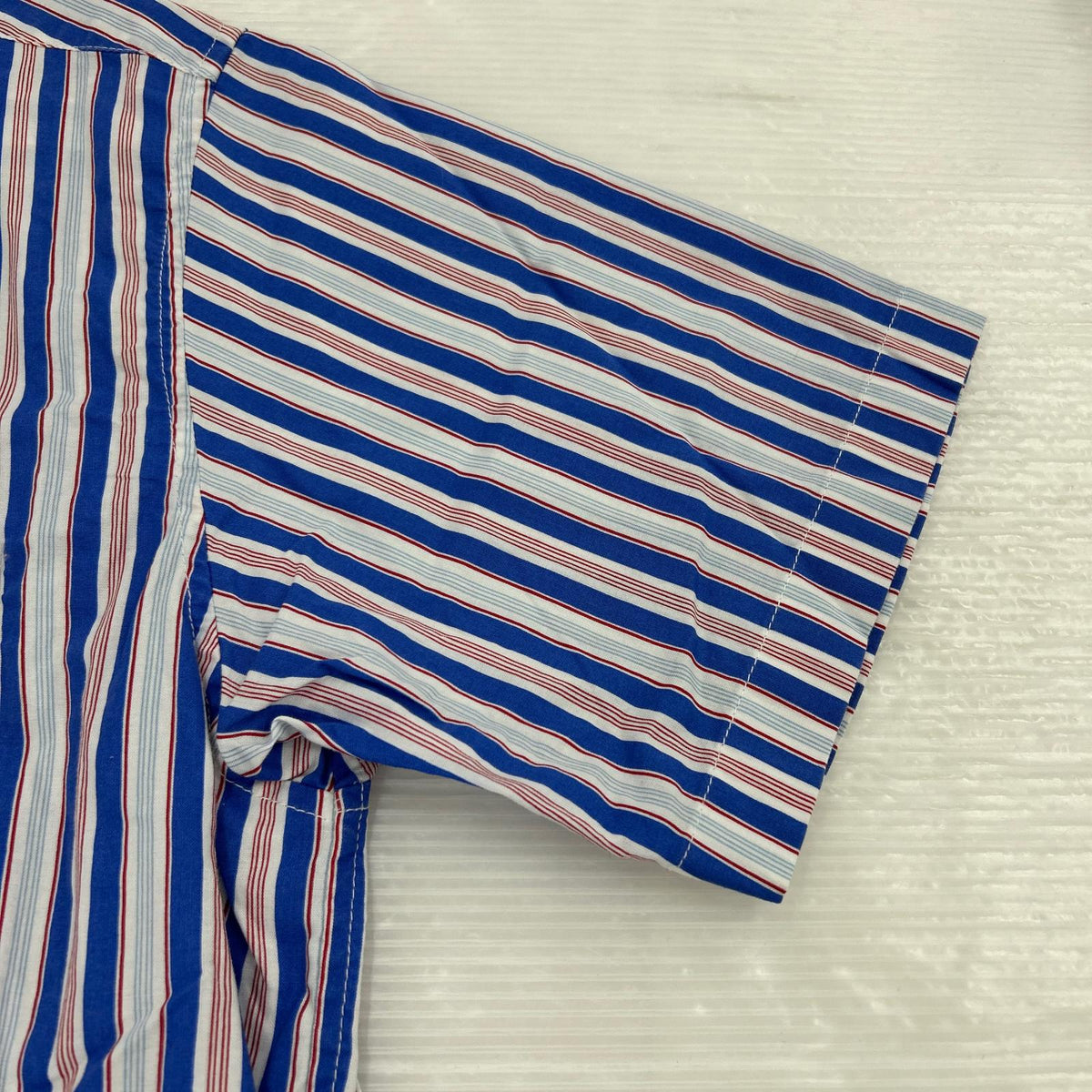 半袖シャツ loose Fit Multi Stripe S/S Shirt S ブルー