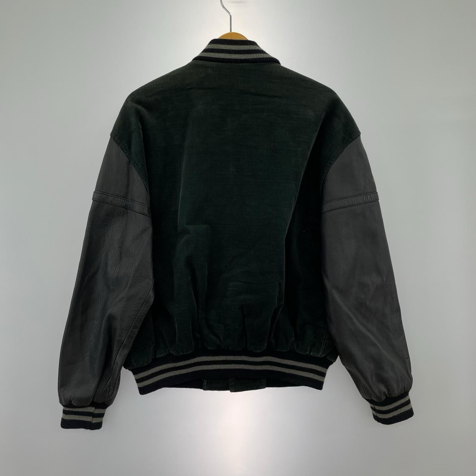 ジャケット BASCO 80s～90s ｽﾀｼﾞｬﾝ ｺｰﾃﾞｭﾛｲ (M) M グリーン