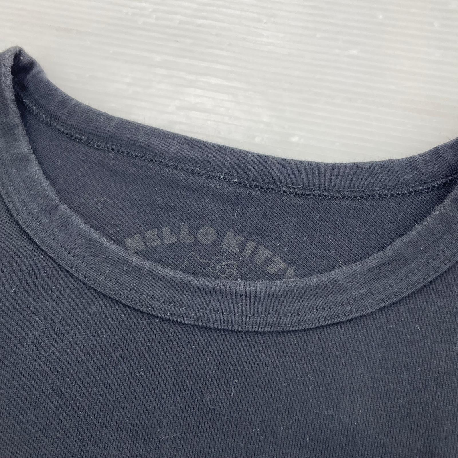 半袖Ｔシャツ ×hello kitty ブラック L L ブラック