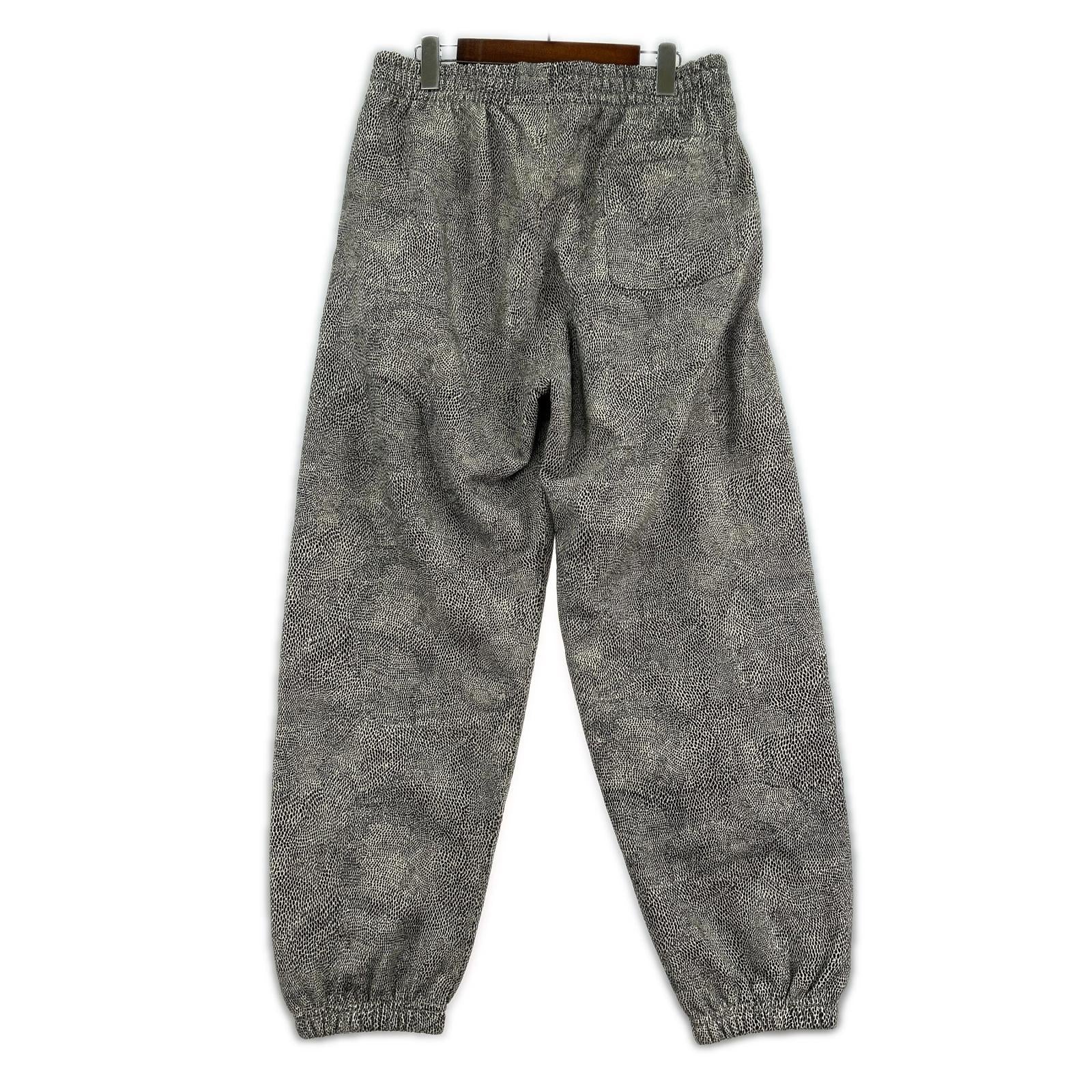 パンツ 25SS SMALL BOX SWEATPANT SNAKESKIN (M) M ブラック
