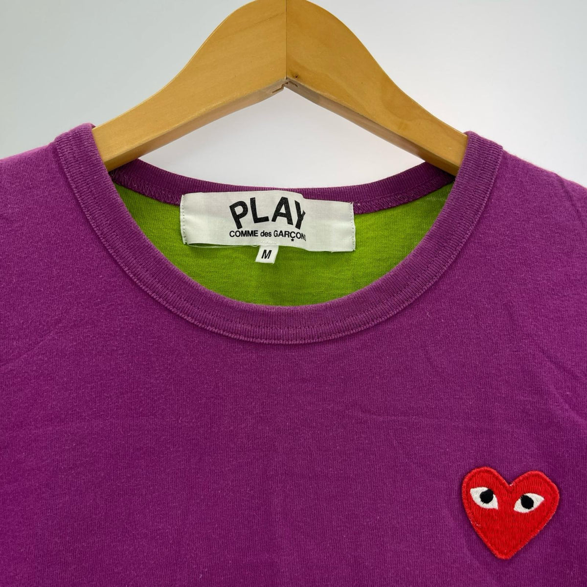 半袖Ｔシャツ ﾏﾙﾁｶﾗｰ切替 ﾊｰﾄ刺繍 TEE (M) AF-T004 M マルチカラー