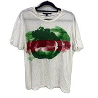 GUCCI インターロッキングG 水彩 プリントTEE 白 (XS) SS