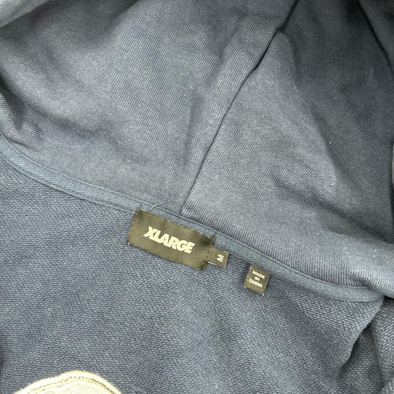 パーカー SLANTED OG ZIP HOODED SWEATSHIRT ネイビー M ネイビー