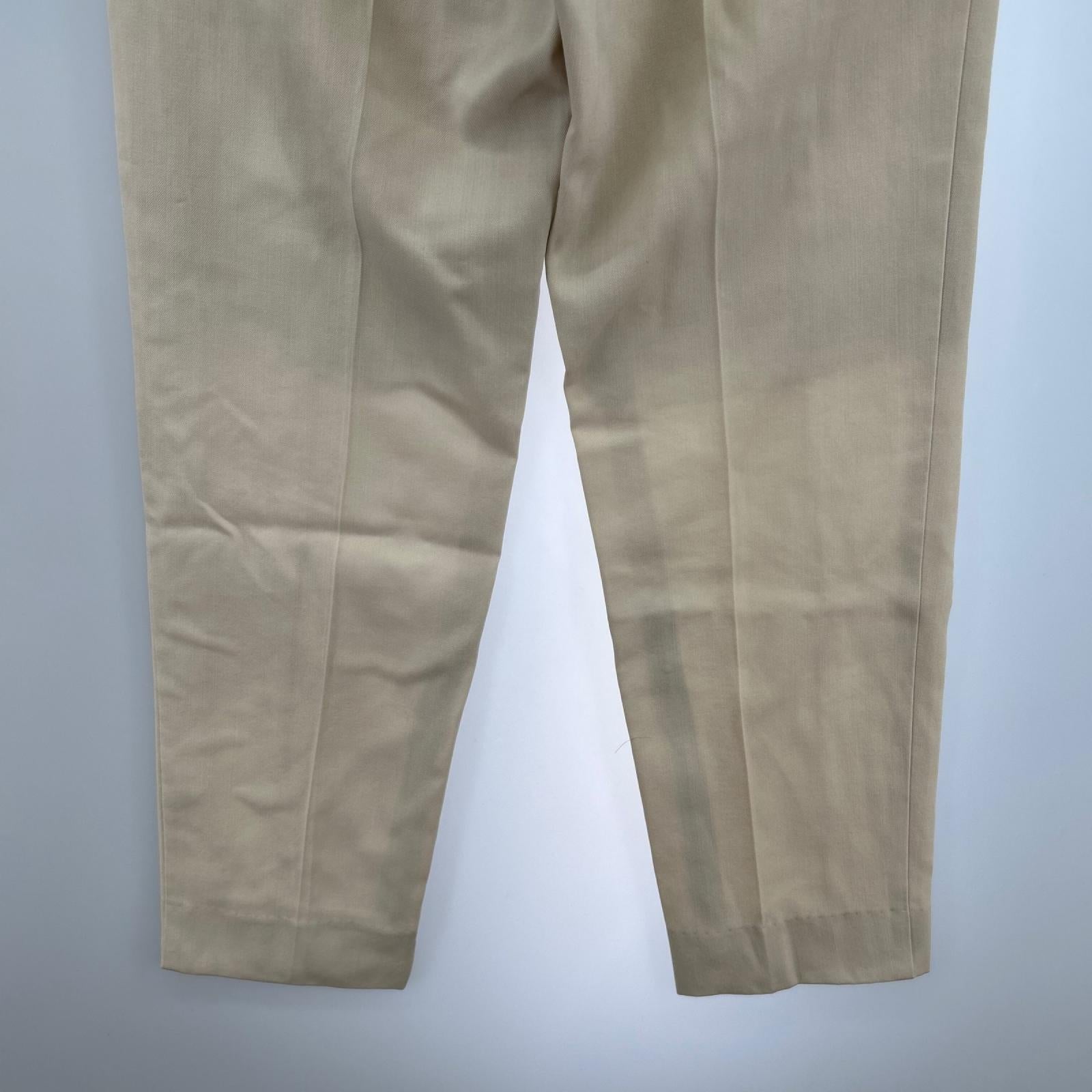 パンツ TAPE BELT SLIM TAPERED PANTS 1 ベージュ