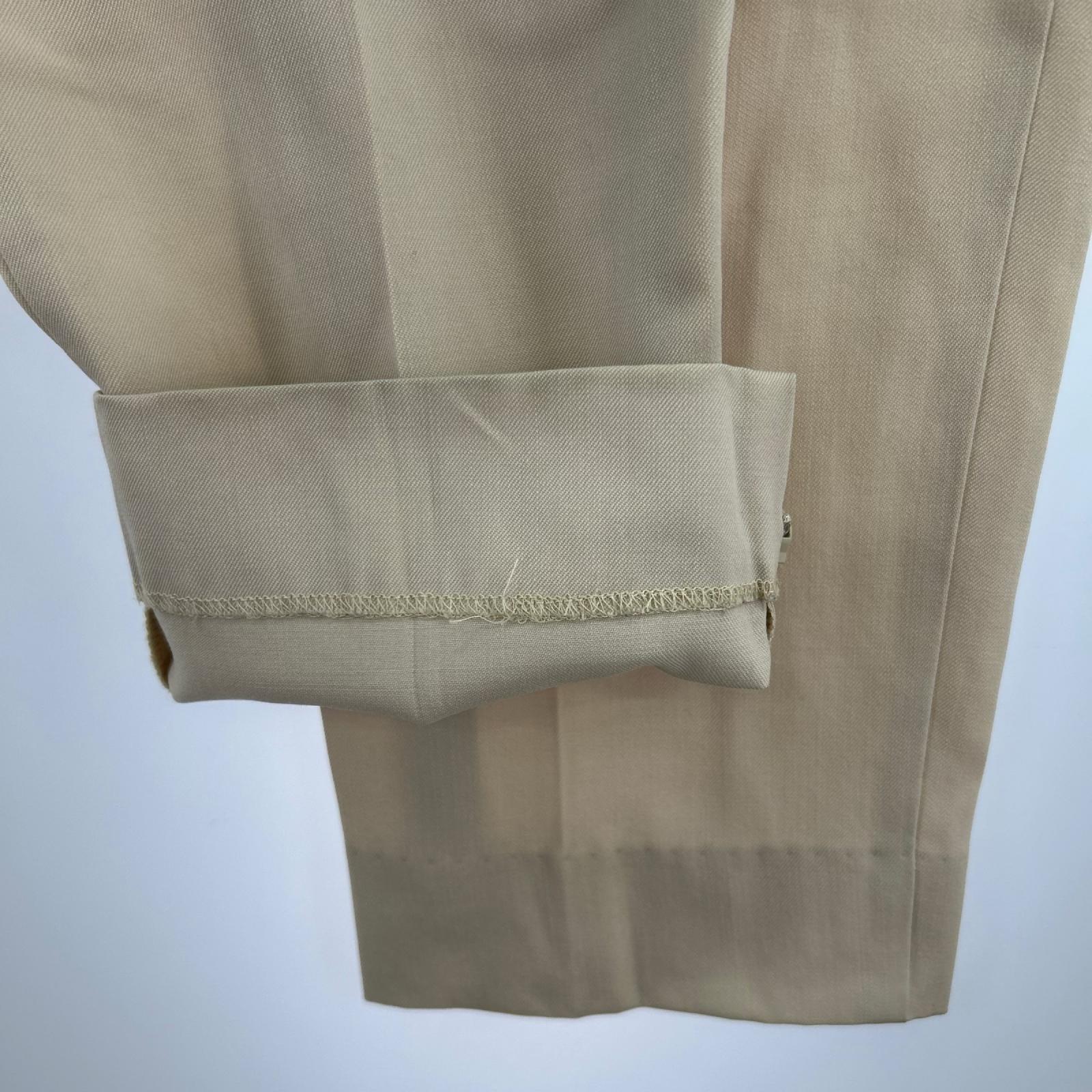 パンツ TAPE BELT SLIM TAPERED PANTS 1 ベージュ