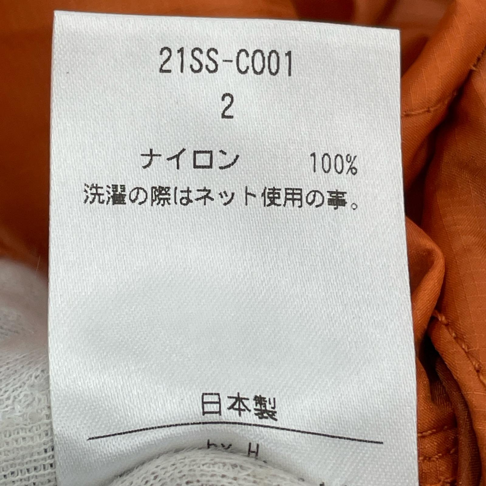 ジャケット by.H 21SS リバーシブルロングコート 2 オレンジ
