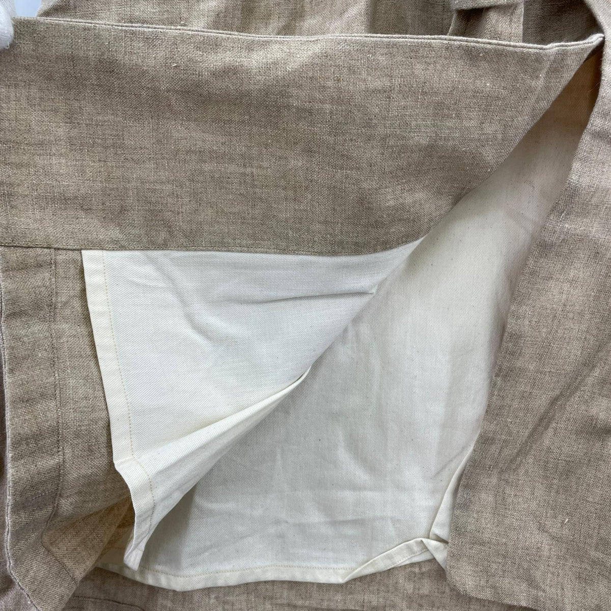 ジャケット ATELIER COAT NATURAL OILED S ベージュ