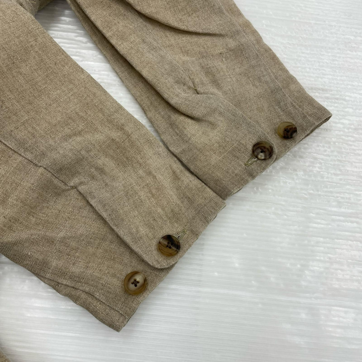 ジャケット ATELIER COAT NATURAL OILED S ベージュ