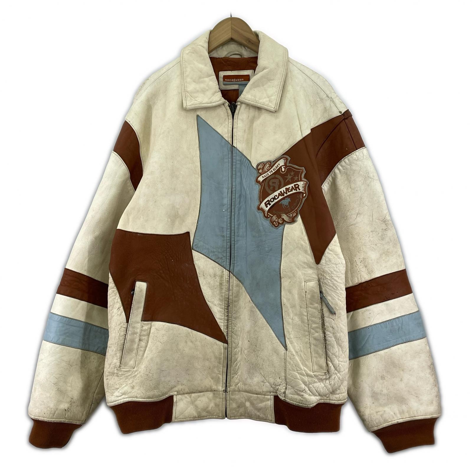 レザージャケット ROCAWEAR マルチカラー