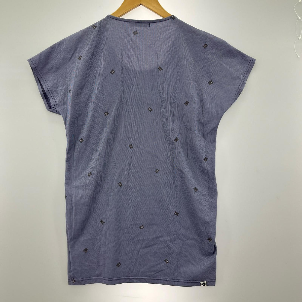 半袖Ｔシャツ ベア/総柄/青系 フリー ブルー