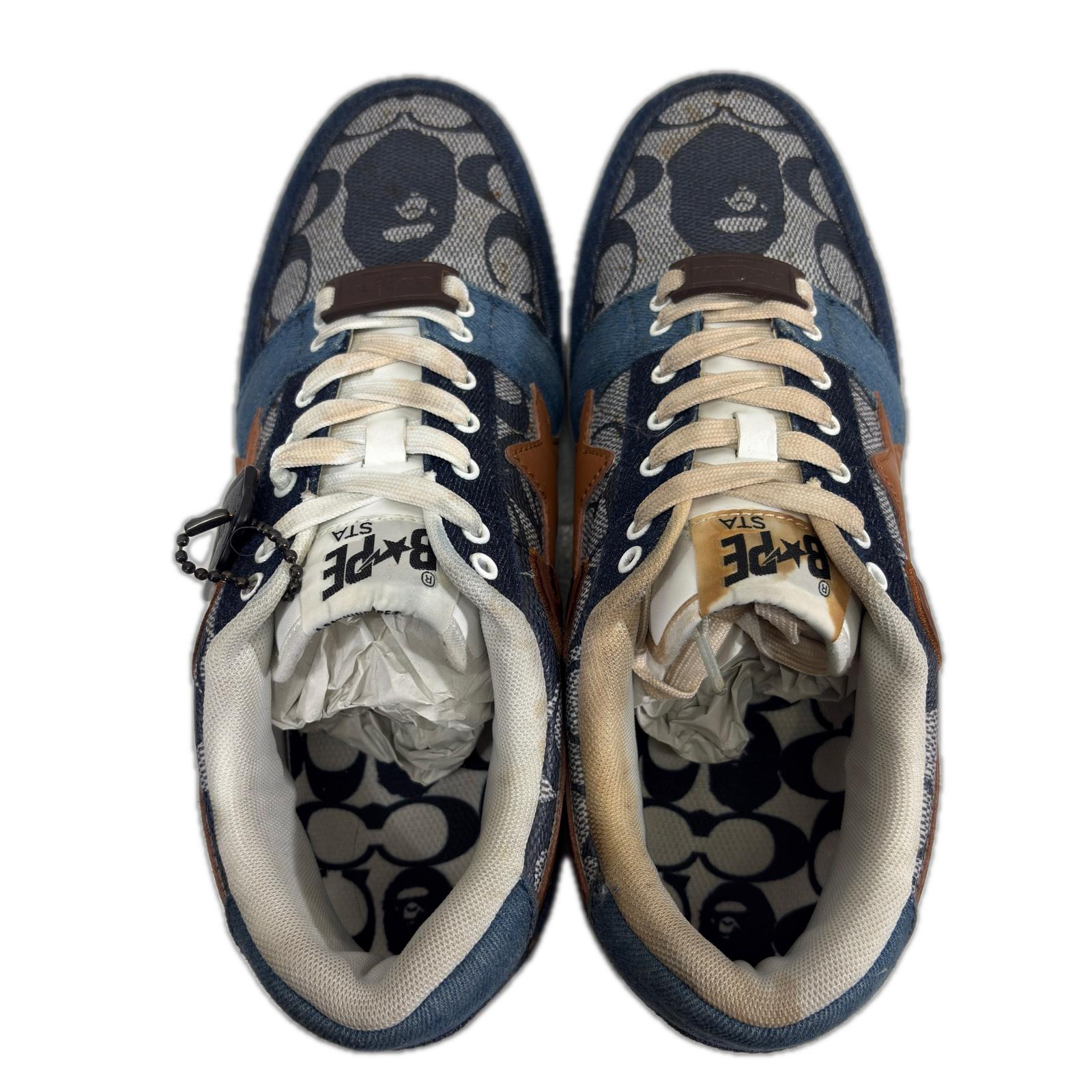 スニーカー A BATHING APE×COACH スニーカー