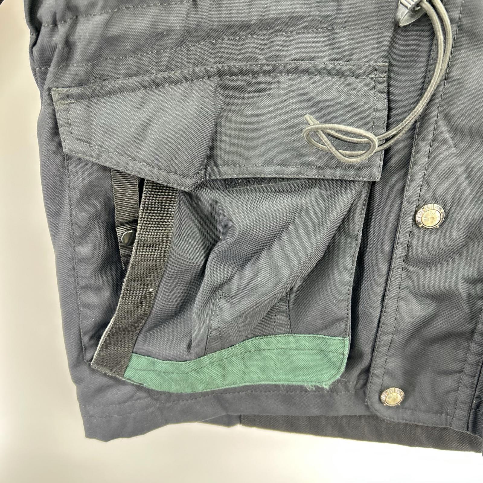 ジャケット SKIWEAR メニ―ポケットジャケット BLK (M) M ブラック