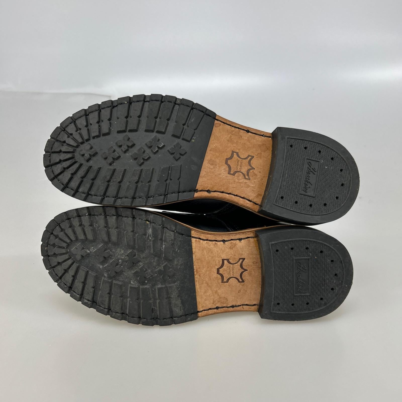 ブーツ HawKins レースアップ 25.0cm ブラック 25cm (US7 UK6 1/2 EU40) ブラック