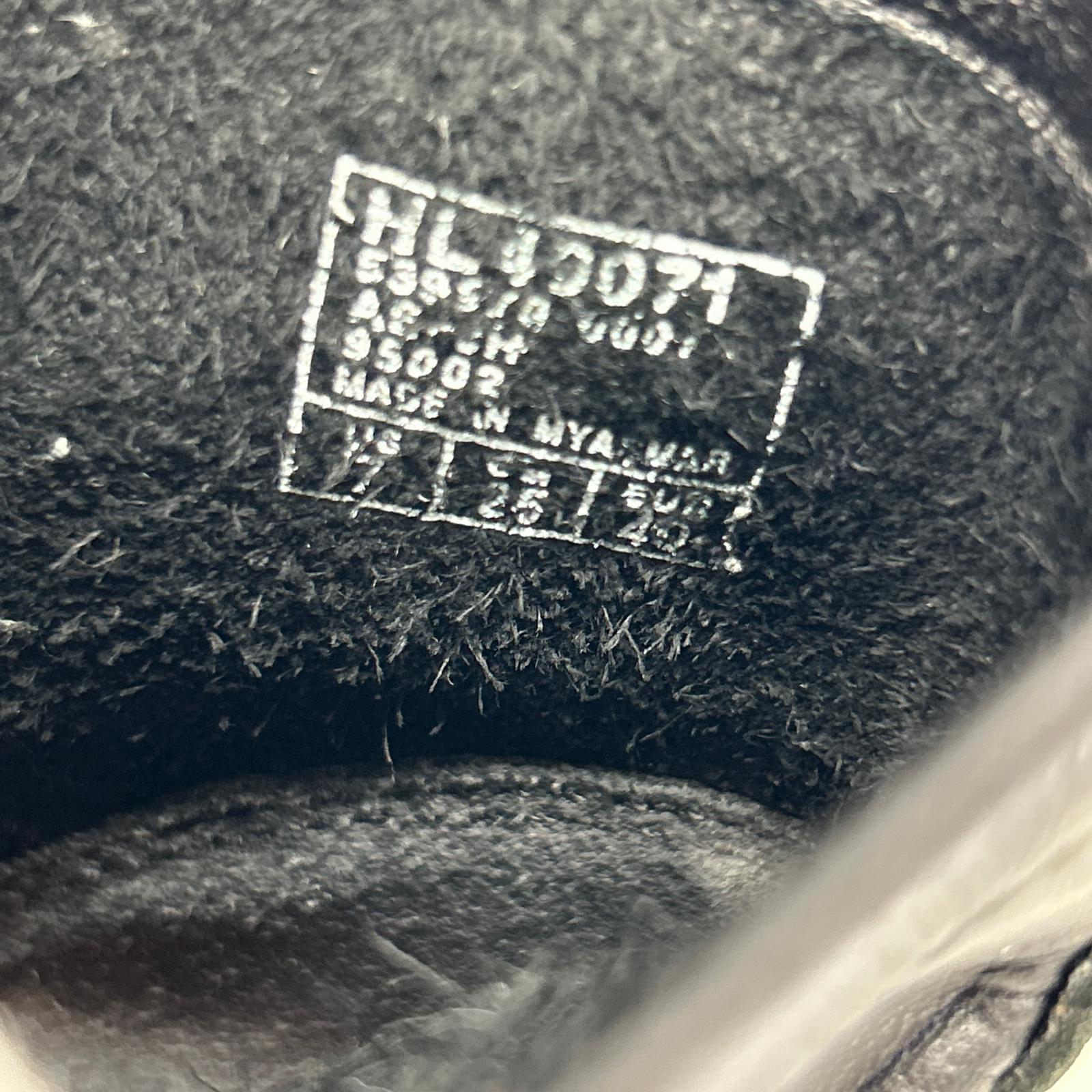 ブーツ HawKins レースアップ 25.0cm ブラック 25cm (US7 UK6 1/2 EU40) ブラック
