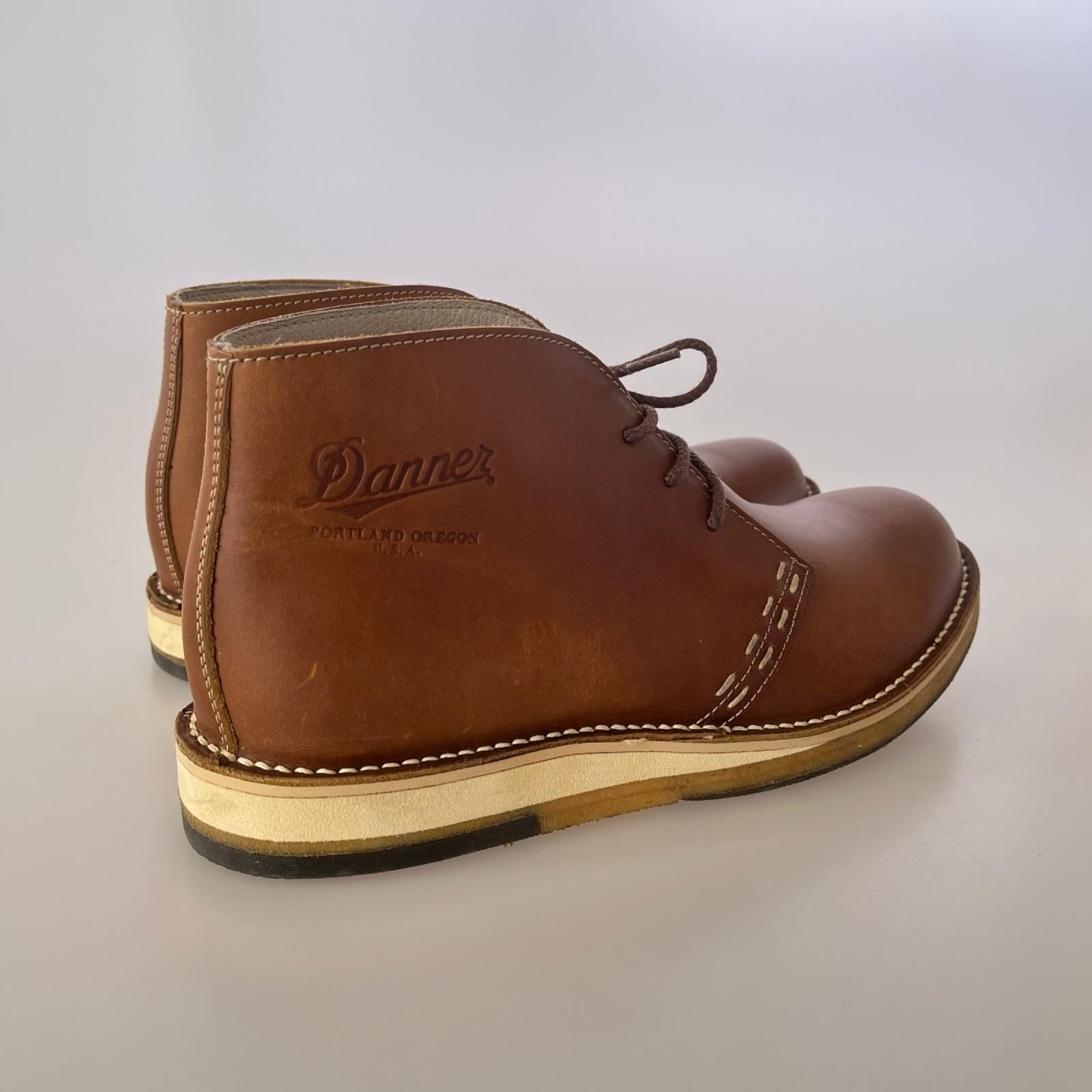 ブーツ Danner レザー チャッカブーツ 8 ブラウン