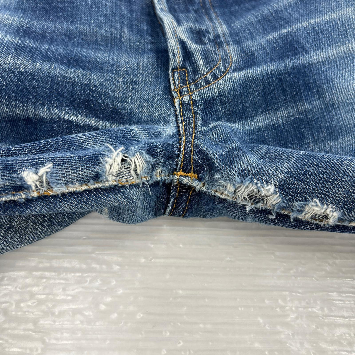 デニムパンツ 00s USA製 バレンシア 501XX W31 L36 31 ネイビー