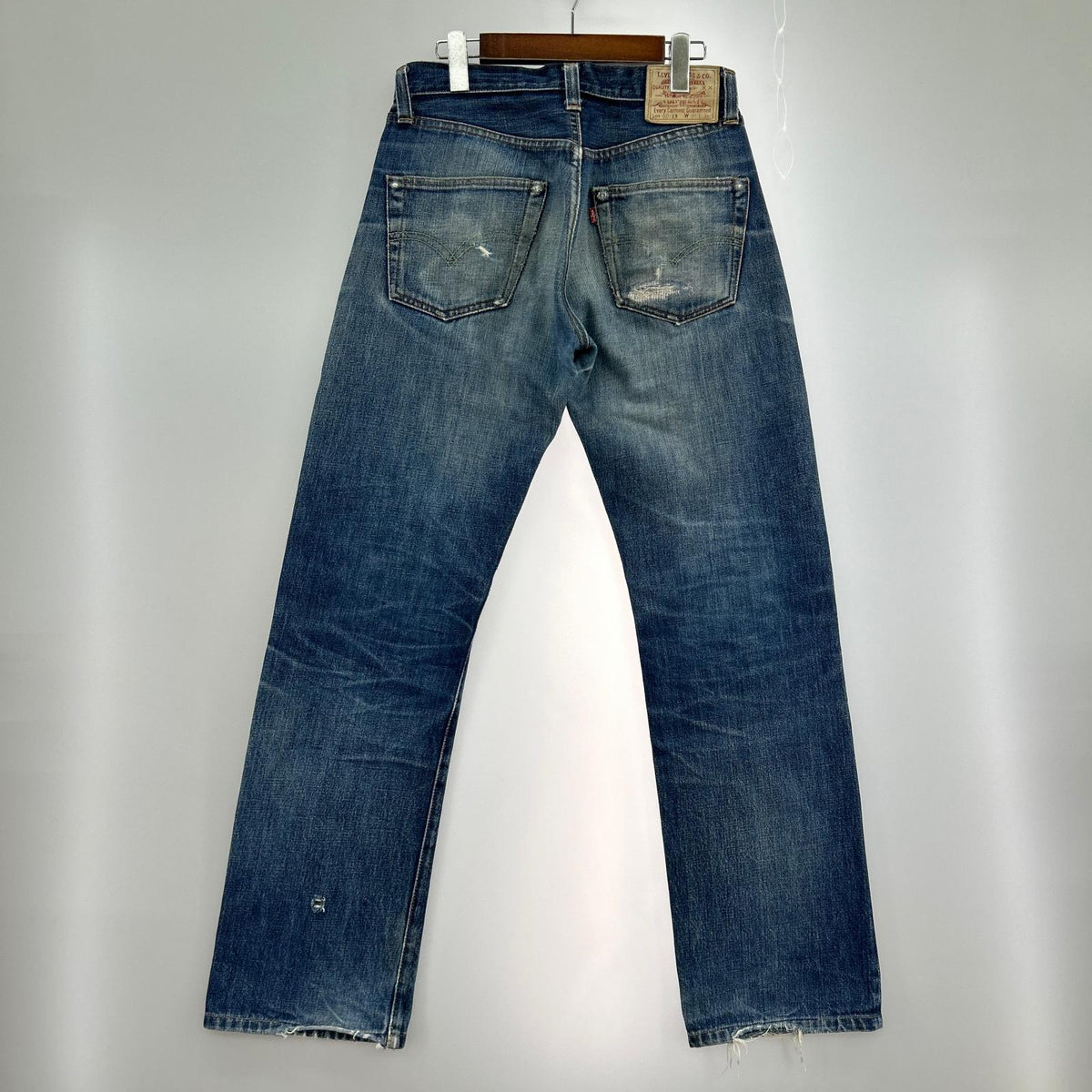 デニムパンツ 00s USA製 バレンシア 501XX W31 L36 31 ネイビー