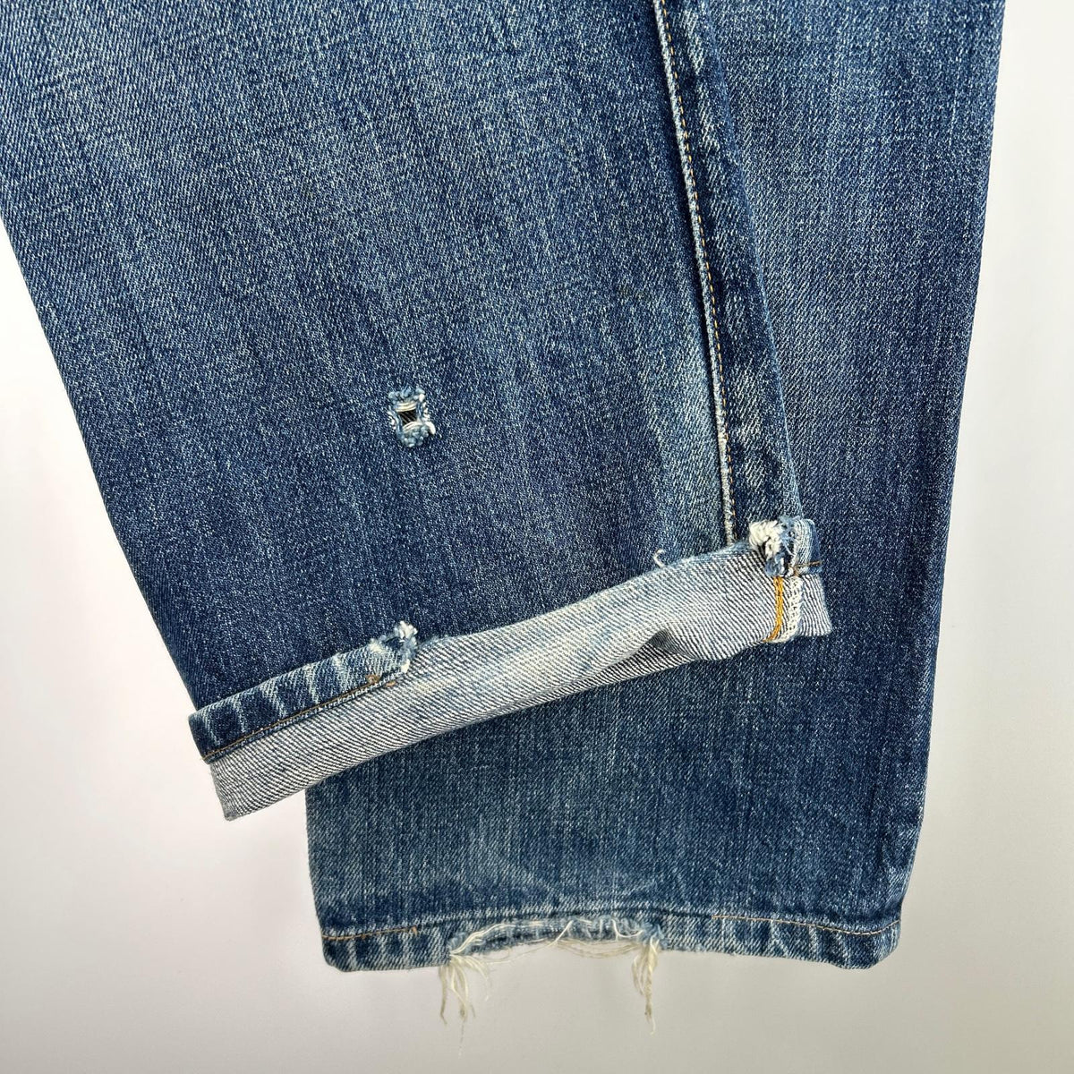 デニムパンツ 00s USA製 バレンシア 501XX W31 L36 31 ネイビー