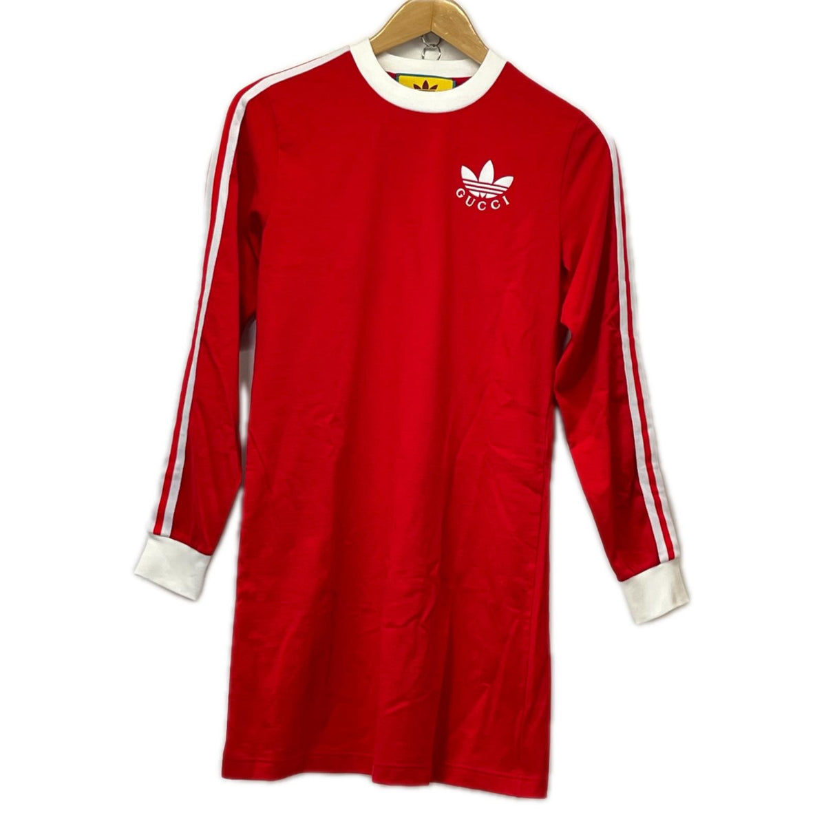 GUCCI × ADIDAS 長袖コットンワンピース693537 XJEBS 693537 XJEBS