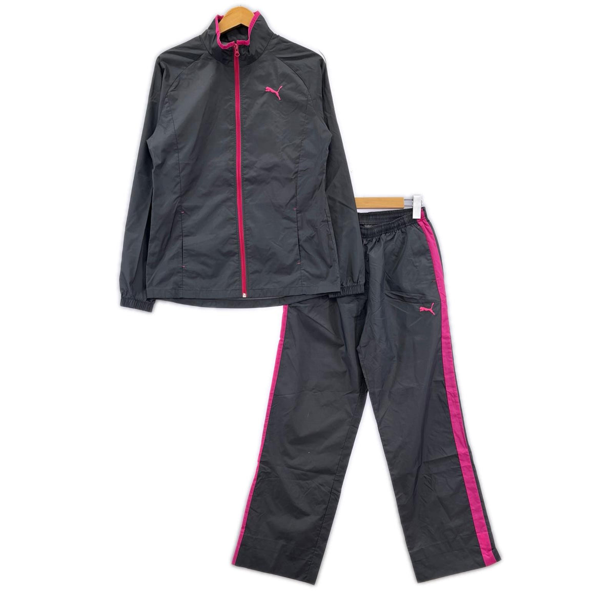 セットアップ PUMA ｳｲﾝﾄﾞﾌﾞﾚｰｶｰ GRY L グレー