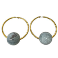 その他アクセサリー UNDERCOVER MOON 月デザイン 両耳ピアス ブルー