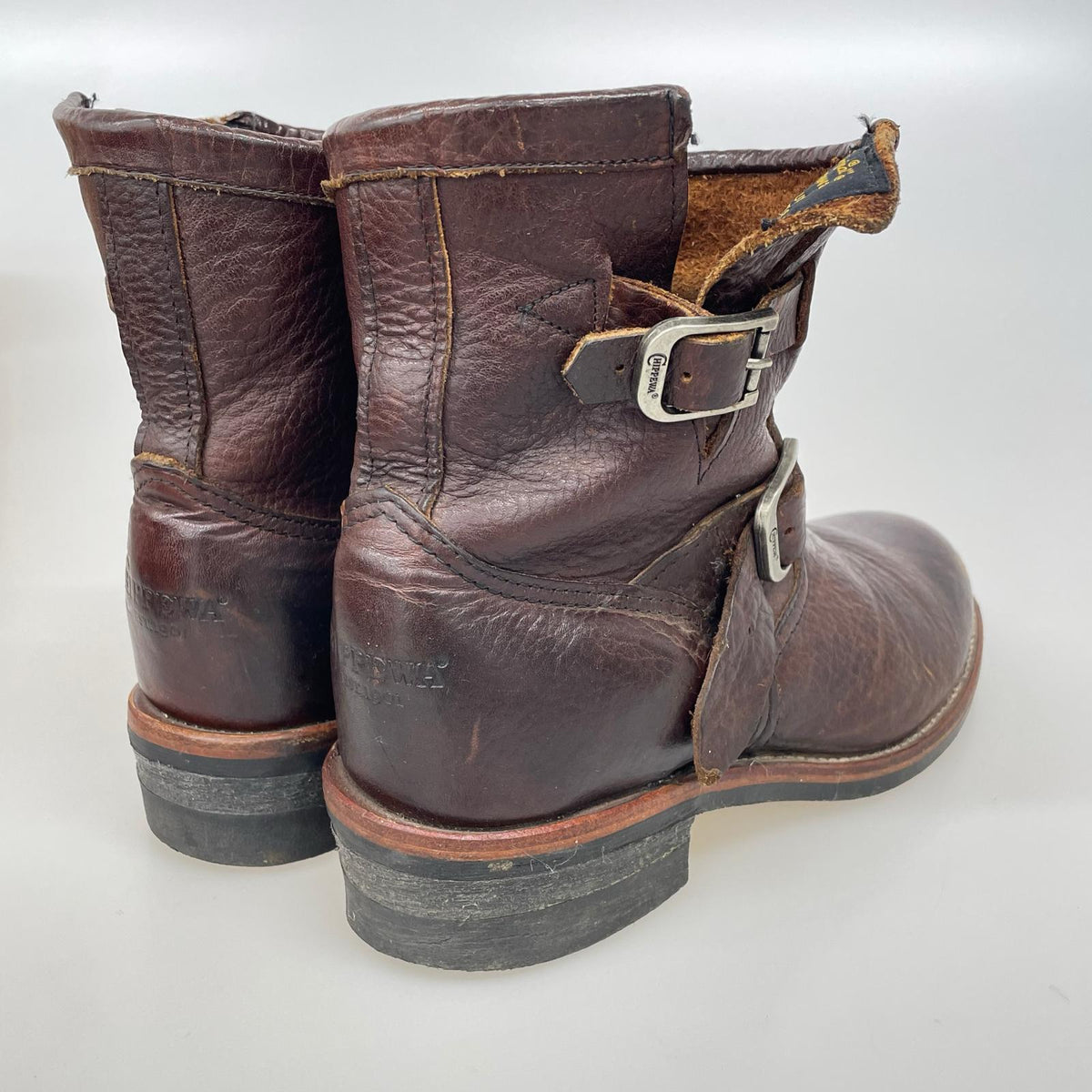 ブーツ Original Steel Toe Engineers Boots ブラウン