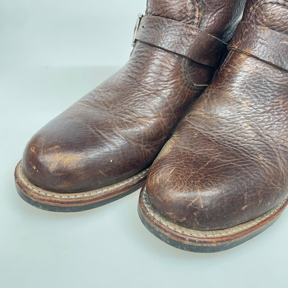 ブーツ Original Steel Toe Engineers Boots ブラウン