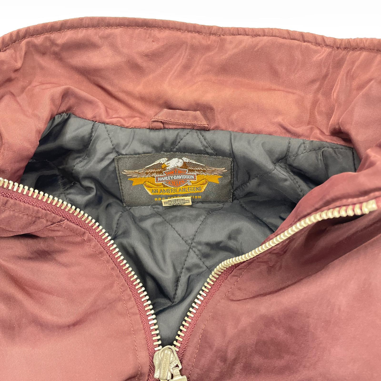 ジャケット フレイムデザイン ナイロン L