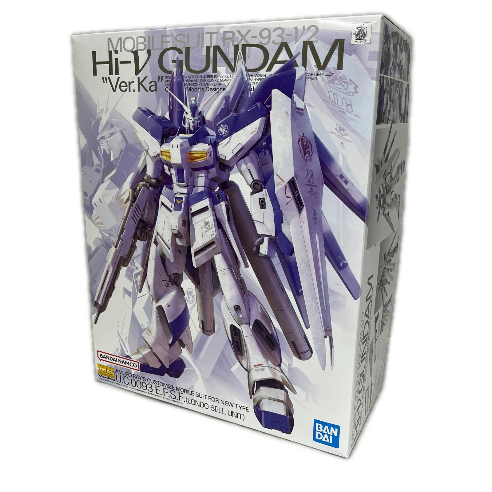 MG 1/100 Hi-νガンダム Ver.Ka プラモデル 機動戦士ガンダム BANDAI ガンプラ