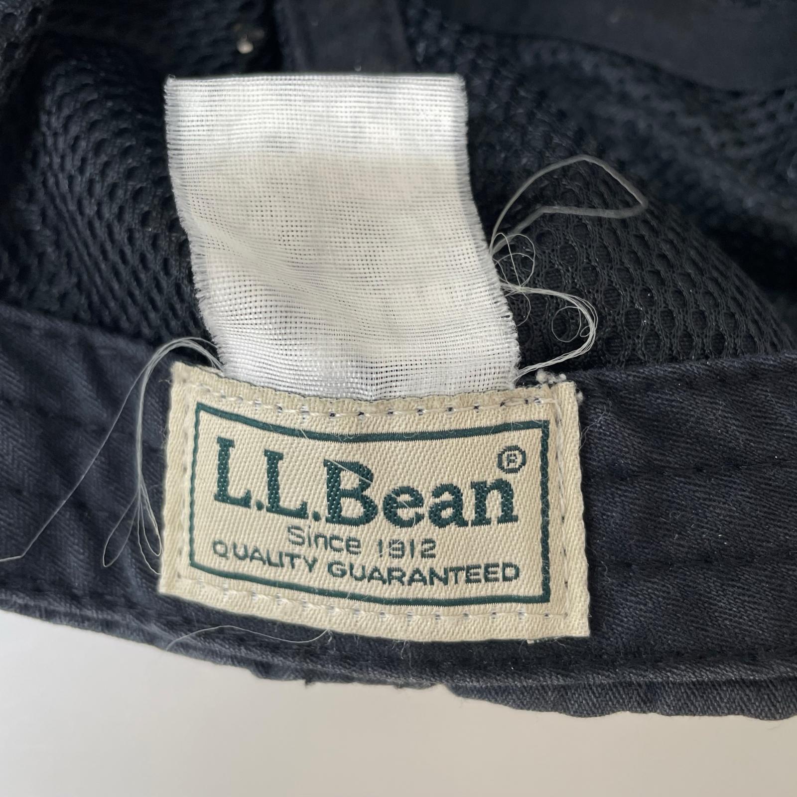 キャップ L.L.Bean ビーンブーツ刺繍キャップ ブラック